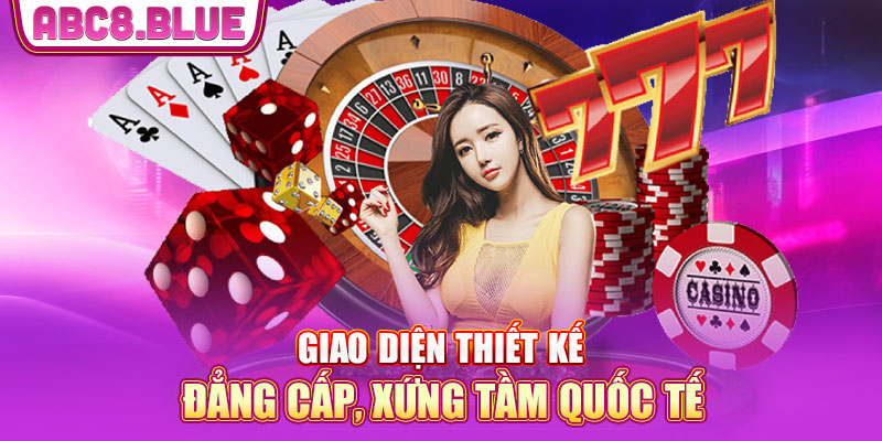 Giao diện thiết kế ABC8